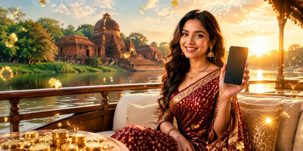কুমিল্লায় ক্যাশব্যাক বোনাস পাওয়া শাড়ি পরিহিত খেলোয়াড়