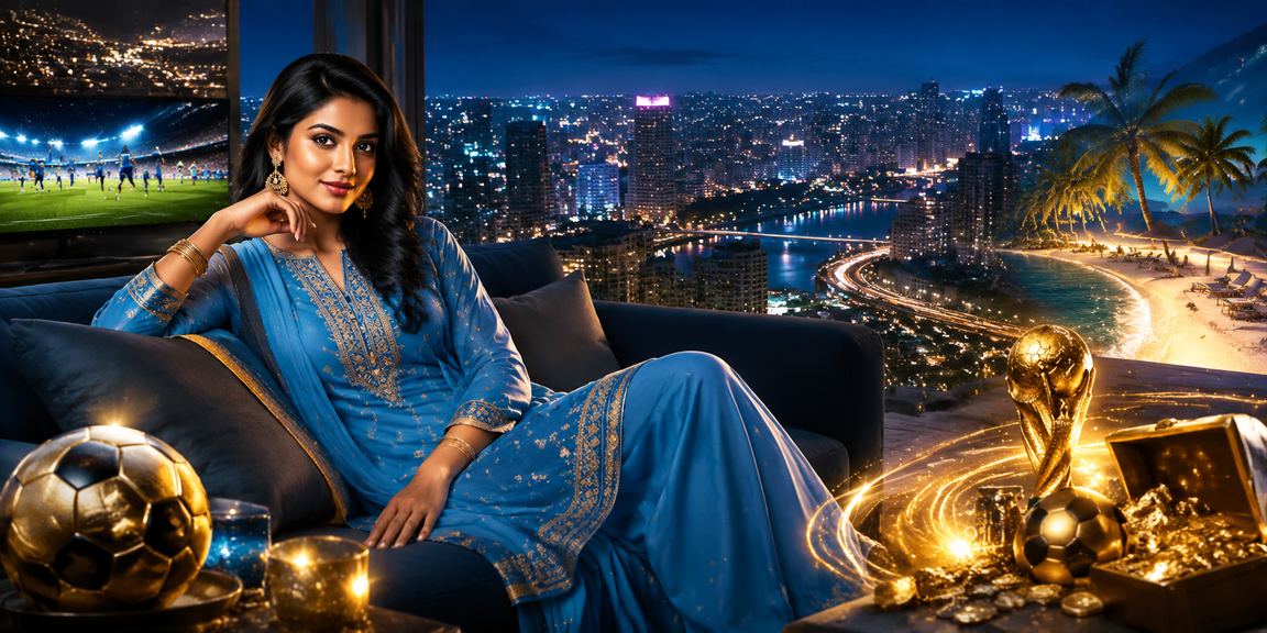 ঢাকায় সালওয়ার কামিজ পরিহিত খেলোয়াড় ফুটবল বেটিং দেখছেন